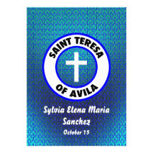 El santo Teresa de Ávila invita Anuncios
