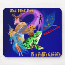El sapo come a Mousepad de hadas Tapete De Raton