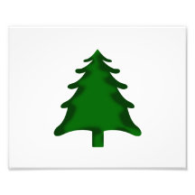 El satén verde del árbol de navidad afila el gráfi impresion fotografica