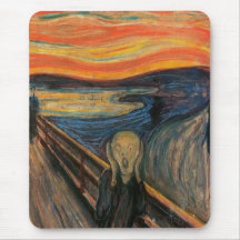 "El Scream Tapete De Ratón