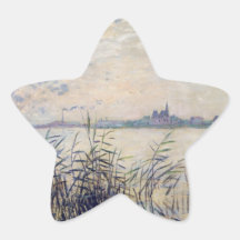 El Sena cerca de Argenteuil - Claude Monet Pegatinas