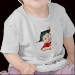 El señalar graduado camisetas