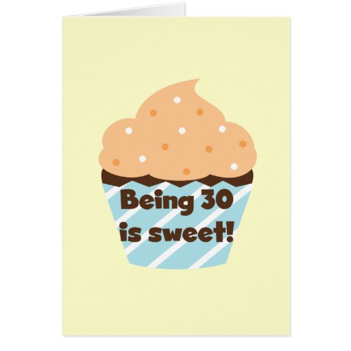 El ser 30 es camisetas y regalos dulces felicitacion 