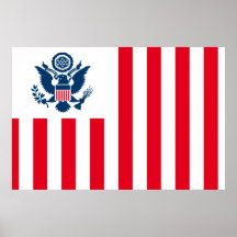 El servicio de aduanas de Estados Unidos, Estados  Poster