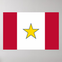 El servicio de la estrella del oro, Estados Unidos Posters