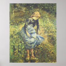 El Shepherdess, Camille Pissarro Posters