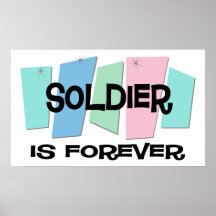 El soldado es Forever Poster