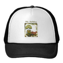 El soldado gorros bordados