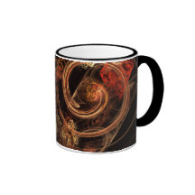 El sonido de la taza de café del extracto de la mú