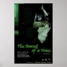 El sonido de una voz posters