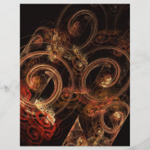 El sonido del aviador del arte abstracto de la mús tarjetas informativas