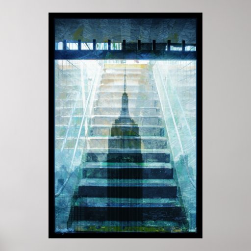 el submarino oscuro a la altura enciende - azules poster