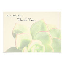 El Succulent verde translúcido le agradece Anuncio