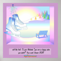 El sueño de un patinador posters