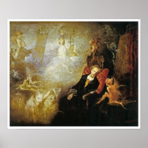 El sueño del artista de John Anster Fitzgerald Impresiones