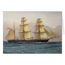 El Swan salvaje, 1906 Tarjeton