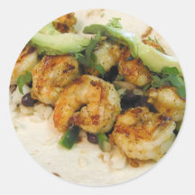 El Tacos de Shimp abona los aguacates de los Burri Pegatina