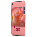 El tacto de iPod del amor cubre a tarjetas del día iPod Case-Mate Cárcasa