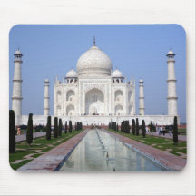El Taj Mahal, Agra, la India Tapete De Ratón