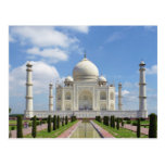 El Taj Mahal en Agra la India 7 maravillas del mun Postales
