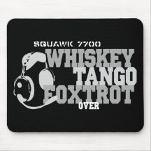 El tango del whisky Foxtrot - humor de la aviación Tapete De Raton