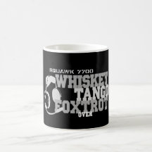 El tango del whisky Foxtrot - humor de la aviación Taza De Café