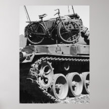 El tanque bicicleta poster