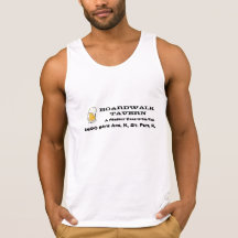El tanque del logotipo de BWTavern de la impresión Camisetas