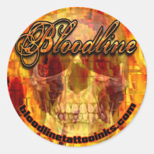 El tatuaje del Bloodline entinta a los pegatinas d