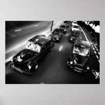 El taxi de Londres Posters
