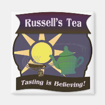 El té de Russell Imanes De Nevera