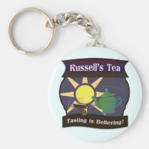 El té de Russell Llaveros