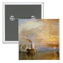 El "Temeraire que lucha" tirado Pin