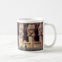 El templo de Dendera de David Roberts Tazas