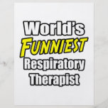 El terapeuta respiratorio más divertido del mundo tarjetas publicitarias