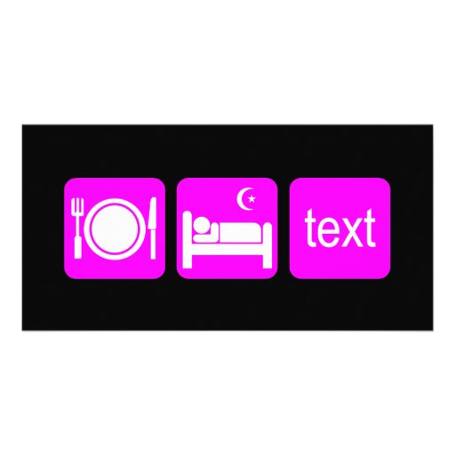 El texting divertido tarjetas personales
