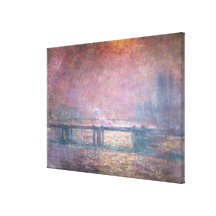 El Thames en Charing Cross, 1903 Impresion En Lona