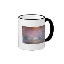 El Thames en Charing Cross, 1903 Tazas