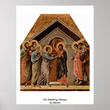 El Thomas que duda por Duccio Impresiones