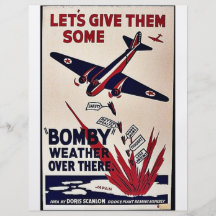 El tiempo de Bomby allí, deja para darles un poco  Flyer A Todo Color