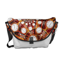 El tiempo vuela la bolsa de mensajero bolsas de mensajeria