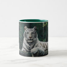 el tigre blanco taza de café