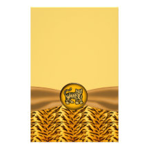 El tigre de bebé lindo raya la fiesta de bienvenid papeleria de diseño