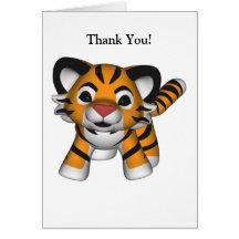 El tigre de Kawaii le agradece cardar Tarjeton