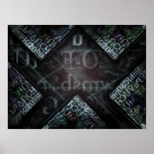 El tipo borroso poster