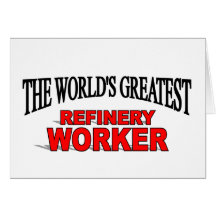 El trabajador más grande de la refinería del mundo tarjeton