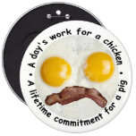 El trabajo de un día para un pollo… pins