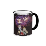 El traer en el Año Nuevo Taza De Café