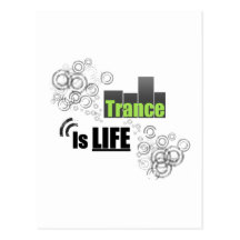 El trance es vida tarjetas postales