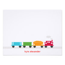 El tren de Choo Choo le agradece cardar Anuncio Personalizado
